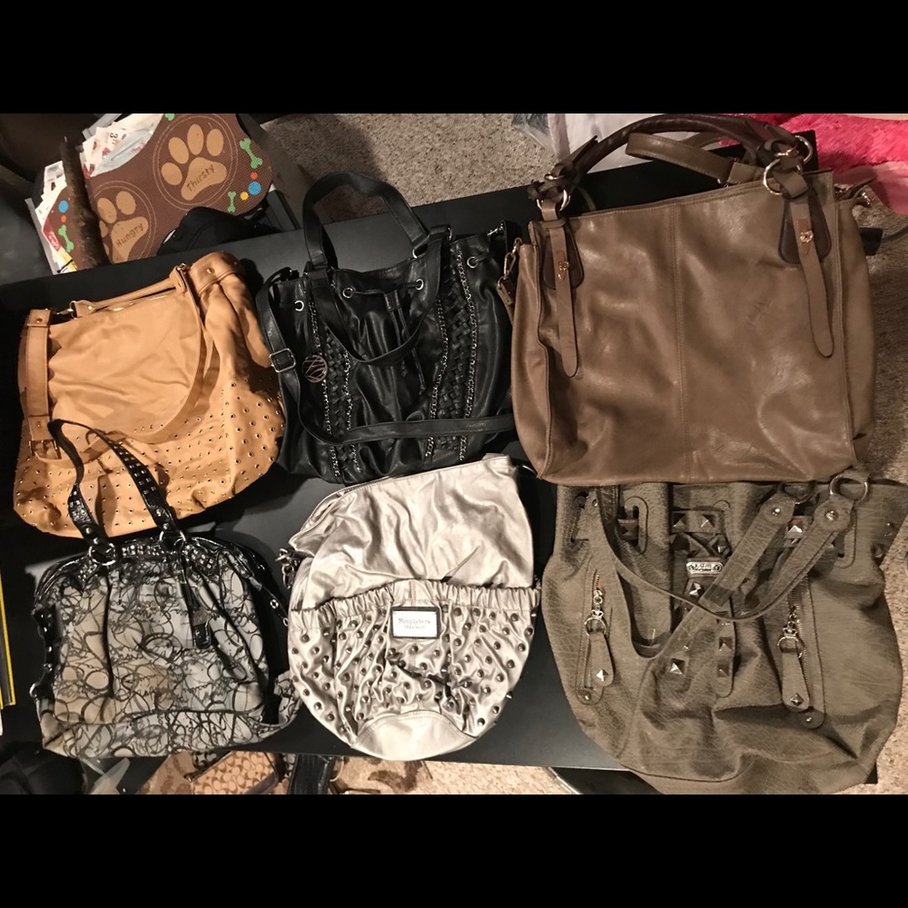 Lot of 6 Purses